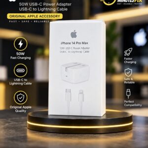 iPhone USB-C Power Adapter & Lightning Cable Set