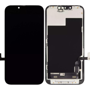 iPhone 13 replacement screen assembly, front and back